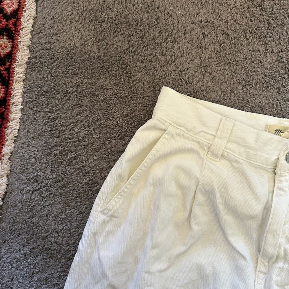 Madewell White Harlow Wide Leg Jean - Picture 2 of 10